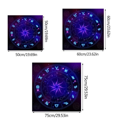 12 Constellation Tarot Tablecloth